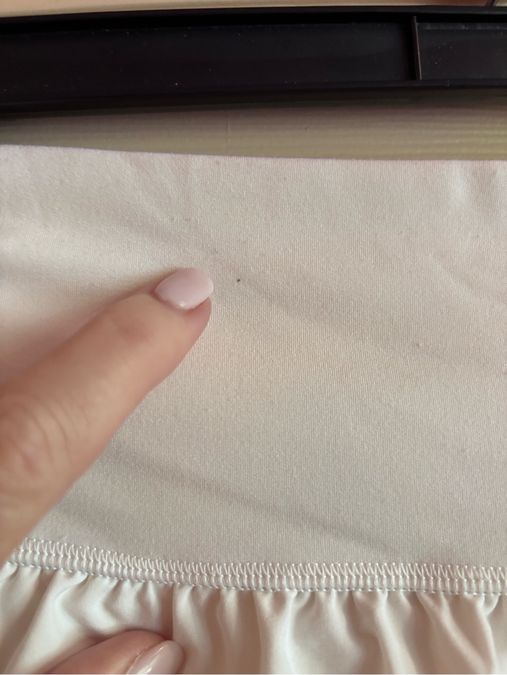 Offline by aerie White Eyelet Tiered Skort Athletic Fabric - Picture 2 of 6